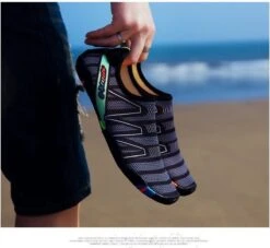 Nixnix - Waterschoenen - Maat 45 - Aquaschoenen - Strandschoenen - Antislip - Schoenen Voor Zwembaden En Strand - Volwassenen En Kinderen - Beschermt Tegen Grof Zand Scherpe Stenen En Dieren Onder Water - Unisex -Merkloos Winkel 1200x1104 4