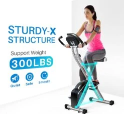 K IKIDO Indoorfietsen - X-Bike Hometrainer - Hometrainers - Fitness Fiets Opvouwbaar - Inklapbare - Tablethouder - Ergometer - 8 Weerstandsniveaus - Fitness Bike - Max. 135 Kg -Merkloos Winkel 1200x1107 16