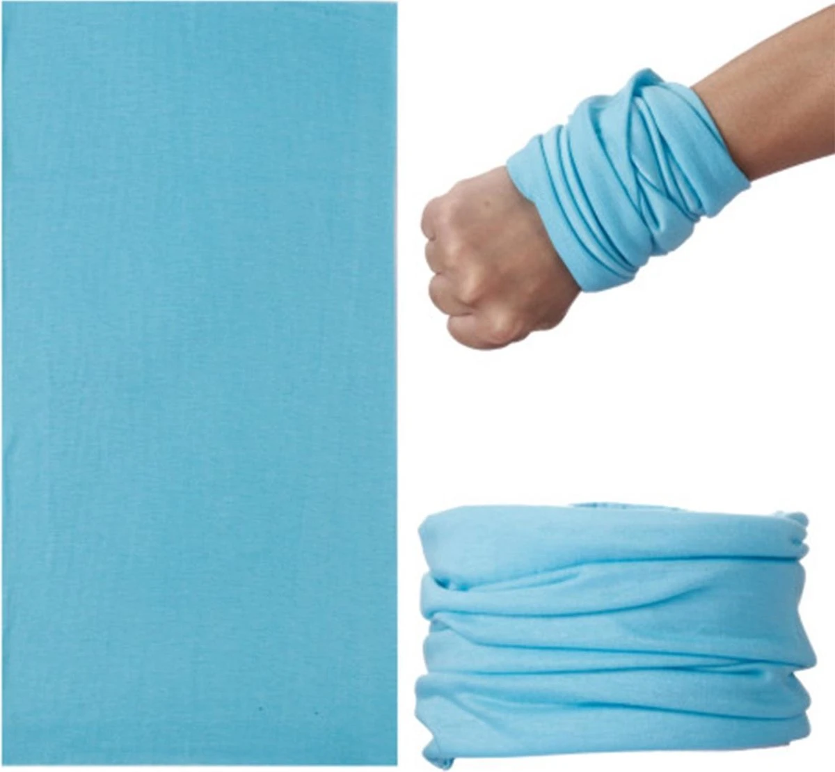 TwinQ 4 Pack Faceshield - Bandana - Colsjaal - Nekwarmer Unisex - Sjaal - Multicolor - 4 Stuks 4 TwinQ 4 Pack Faceshield - Bandana - Colsjaal - Nekwarmer Unisex - Sjaal - Multicolor - 4 Stuks - Afbeelding 2