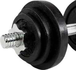 RS Sports Dumbellset - Halterset Met Gewichten - Totaal 20 Kg - 2 Stangen - Zwart -Merkloos Winkel 1200x1109 5