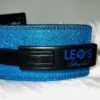 Leo's Lifting Club - Blue Sparkle Leverbelt - Glitter Blauwe Belt Met Hendel - Tijdelijk Met Gratis Verrassingscadeau! - Lifting Belt Woman - Buckle Belt - Gym - Sport - Sportschool Gear - Powerlift Belt - Bodybuilding - Halterriem - Gewichthefriem