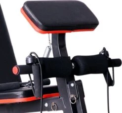 Fitnessbank - Halterbank Verstelbaar - Halterbank - Buikspierbank - Beentrainer - Fitness - 153 X 53 X 102 Cm -Merkloos Winkel 1200x1113 6