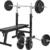 Gorilla Sports Halterbank Zwart Met 100 Kg Halterset - Fitnessbank - Verstelbaar - Halterstang Met Gewichten - Kunststof -Merkloos Winkel 1200x1116 10