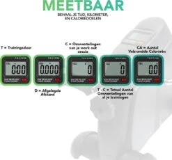 Dreaver Stoelfiets - LCD-scherm - Inclusief Antislipmat - Bureaufiets - Bewegingstrainer - Deskbike - Mini Hometrainer - Pedaaltrainer -Merkloos Winkel 1200x1117 9