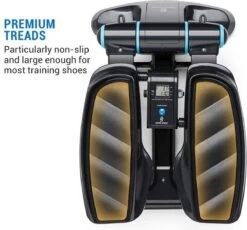 CAPITAL SPORTS Galaxy Step - Mini Stepper - Fitness Training Voor Thuis - LC Display - Inclusief Power Ropes - App Bediening - Blauw -Merkloos Winkel 1200x1118 14