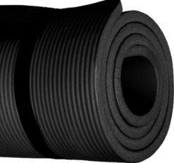 RS Sports Fitnessmat / Trainingsmat NBR - Zwart- 180 X 60 X 1,5cm - Met Draagkoord -Merkloos Winkel 1200x1120 11