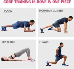 U Fit One Sliders Fitness - Core Sliders - Sliding Pads - Sliding Discs - Core Trainer - Ab Trainer - Slide Pads - Core Sliders - Buikspier - Thuis Sporten - Roze -Merkloos Winkel 1200x1120 7