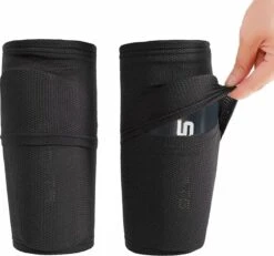 Merkloos Scheenbeschermer Sokjes Voetbal Zwart Maat M -Merkloos Winkel 1200x1121 1