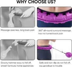 Morgenstern - Fitness Hoelahoep - Hoelahoep - Weighted Hula Hoop - Volwassenen Hoelahoeps - 1,7 Kg -Merkloos Winkel 1200x1121 10