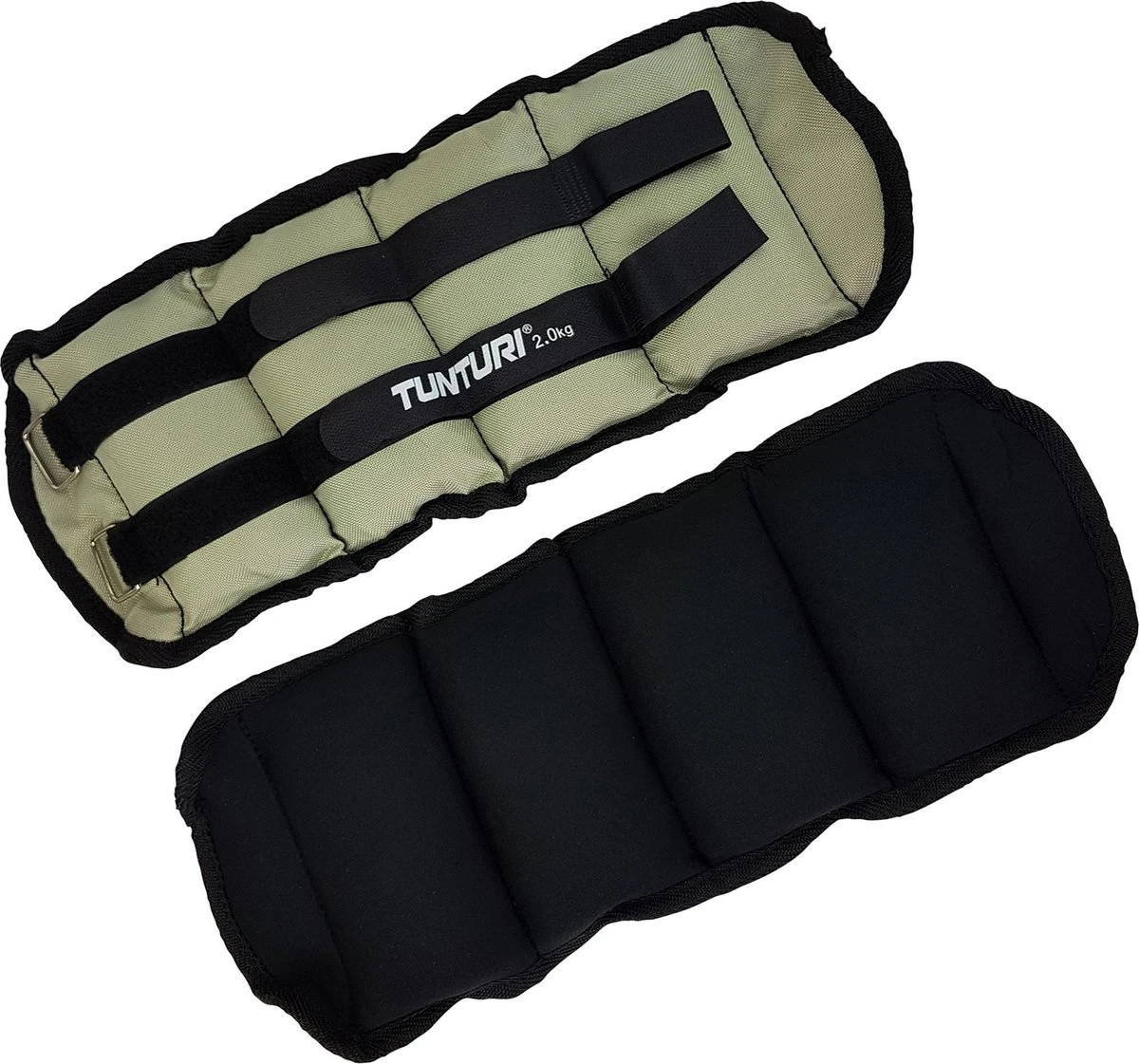 Tunturi Enkelgewichten En Polsgewichten - Gewichten - 2 X 2,0kg - Grijs 4 Tunturi Enkelgewichten En Polsgewichten - Gewichten - 2 X 2,0kg - Grijs - Afbeelding 2