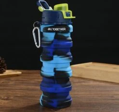 All Together Drinkfles - Opvouwbare Bidon - 500ml - Silicone - Blauw Zwart 19 All Together Drinkfles - Opvouwbare Bidon - 500ml - Silicone - Blauw Zwart -Merkloos Winkel 1200x1123 1