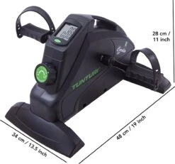 Tunturi Cardio Fit M35 Stoelfiets - Hometrainer - Minibike Met Instelbare Weerstand - Fietstrainer Magnetisch Geremd - Bureaufiets -Merkloos Winkel 1200x1124 10