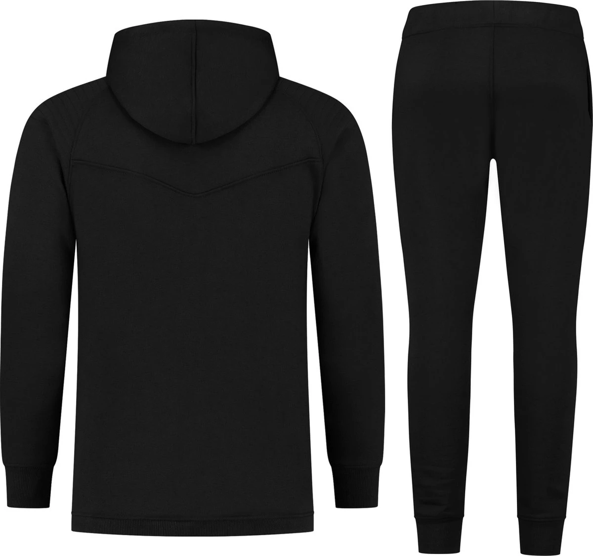 Paulo Vici Joggingpak -Trainingspak Heren - Tracksuit - Zwart 7 Paulo Vici Joggingpak -Trainingspak Heren - Tracksuit - Zwart - Afbeelding 5