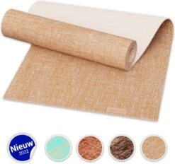 Yoga Mat Sportmat Fitnessmat Antislip Duurzaam Met Yoga Lessen - Beige
