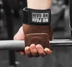 U-Fit One® - Leer Lifting Straps - Deadlift Straps - Powerlifting - Fitness Straps - Gym - Polsondersteuning - Wrist Support - Bodybuilding - Crossfit - Halterriemen -Merkloos Winkel 1200x1126 8