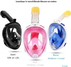 Gadgy Duikmasker Full Face Kinderen - Duikbril Met Snorkel - Snorkelset Kinderen - Snorkelmasker - Roze 19 Gadgy Duikmasker Full Face Kinderen - Duikbril Met Snorkel - Snorkelset Kinderen - Snorkelmasker - Roze -Merkloos Winkel 1200x1127 4