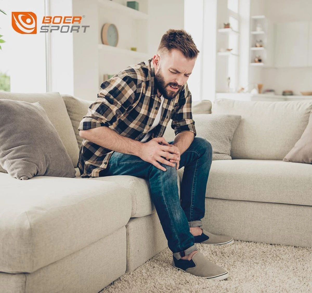 Boersport ®| Elastische Kniebrace | Steun Tijdens Sporten| Dames & Heren| 2 Stuks | M 5 Boersport ®| Elastische Kniebrace | Steun Tijdens Sporten| Dames & Heren| 2 Stuks | M - Afbeelding 3