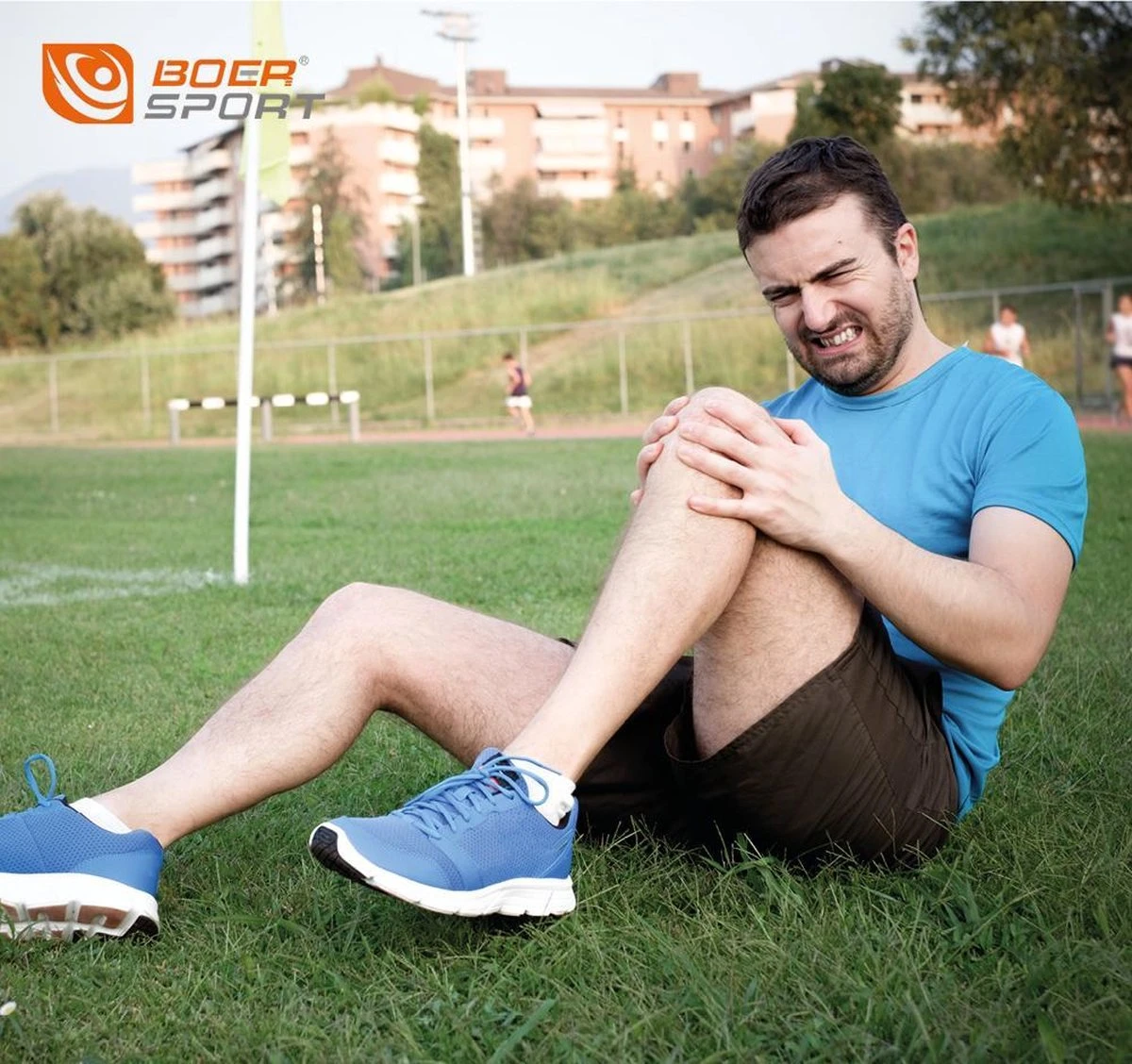 Boersport ® | Ultra Elastische Kniebrace | Optimale Ondersteuning | Dames & Heren| M 8 Boersport ® | Ultra Elastische Kniebrace | Optimale Ondersteuning | Dames & Heren| M - Afbeelding 6