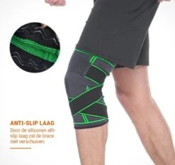 Boersport ® | Orthopedische Kniebrace| Kniebandage Tijdens Sporten | Dames & Heren |Groen| L -Merkloos Winkel 1200x1128 32