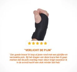 Boersport ®| Orthopedische Polsbrace Met Spalk Voor Pijnlijke Pols | Carpaal Tunnel Syndroom | Rechts -Merkloos Winkel 1200x1128 68