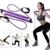 Bodio Pilates Stick - Pilates Bar - Weerstandsband - Resistance Band - Fitness Elastiek - Weerstandbanden Fitness - Fitness Krachttraining - Fitness - Pilates - Binnen - Buiten - Full Body Workout - Paars -Merkloos Winkel 1200x1131 16