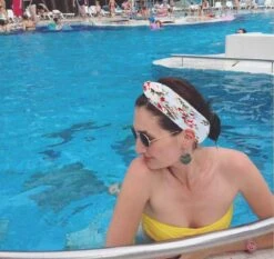 LIXIN Set 4 Stuks Gebloemd Haarbanden - Kleur 7 - Dames Haarbanden - Bloemen - Meisjes - Tieners - Vrouwen - Volwassenen - Haarband Bloemenprint Met Knoop - Elastisch Antislip - Yoga - Hardlopen - Sport - Haaraccessoires -Merkloos Winkel 1200x1131 23