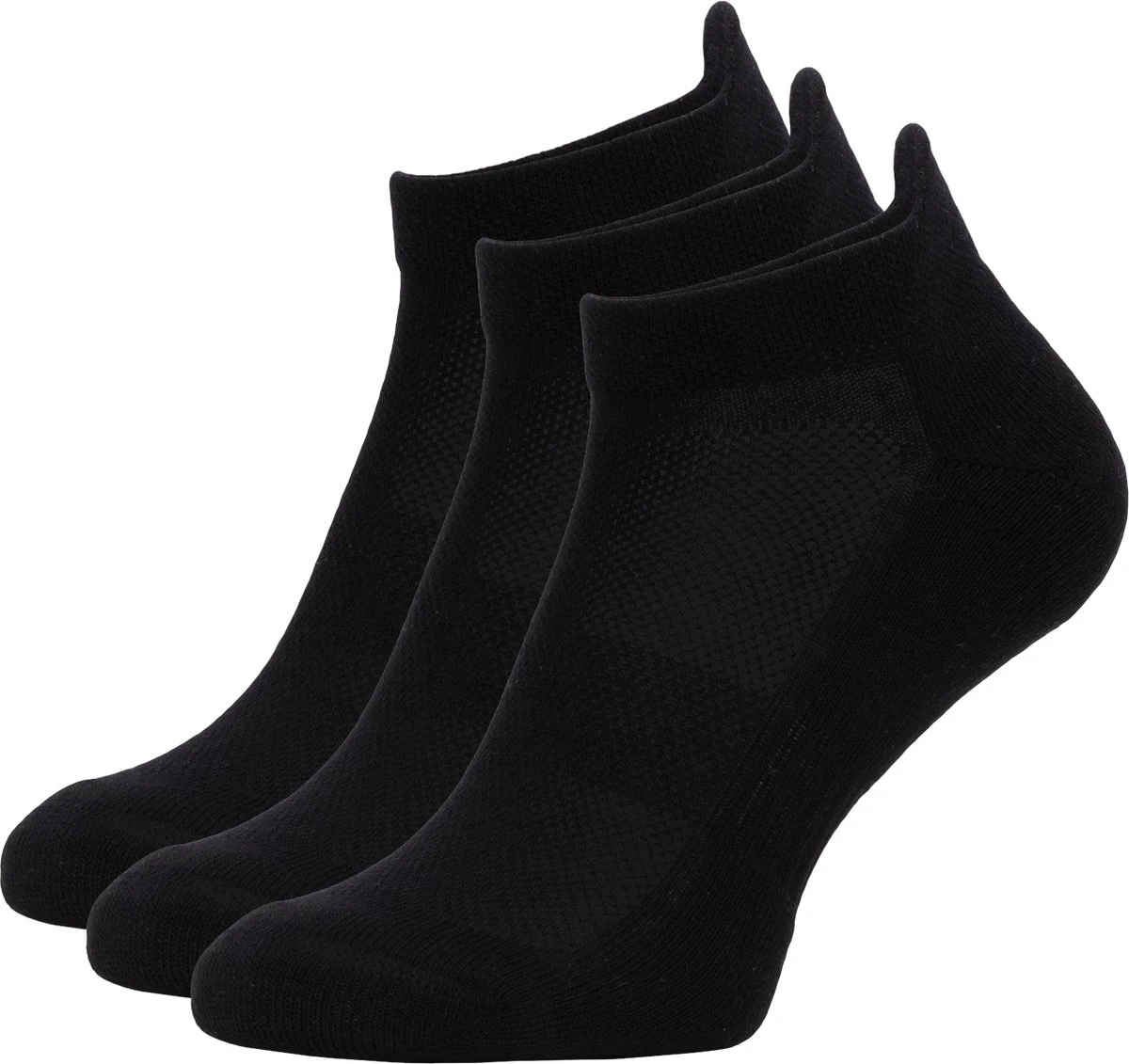 NOMAD® 3 Pack Sokken Maat 39/42 | Bio Katoen Wandelsokken Footie 3-pack Zwart | Naadloos | Dames & Heren 3 NOMAD® 3 Pack Sokken Maat 39/42 | Bio Katoen Wandelsokken Footie 3-pack Zwart | Naadloos | Dames & Heren