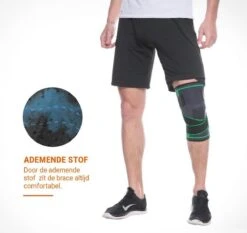 Boersport ® | Orthopedische Kniebrace| Kniebandage Tijdens Sporten | Dames & Heren |Groen| L -Merkloos Winkel 1200x1131 28