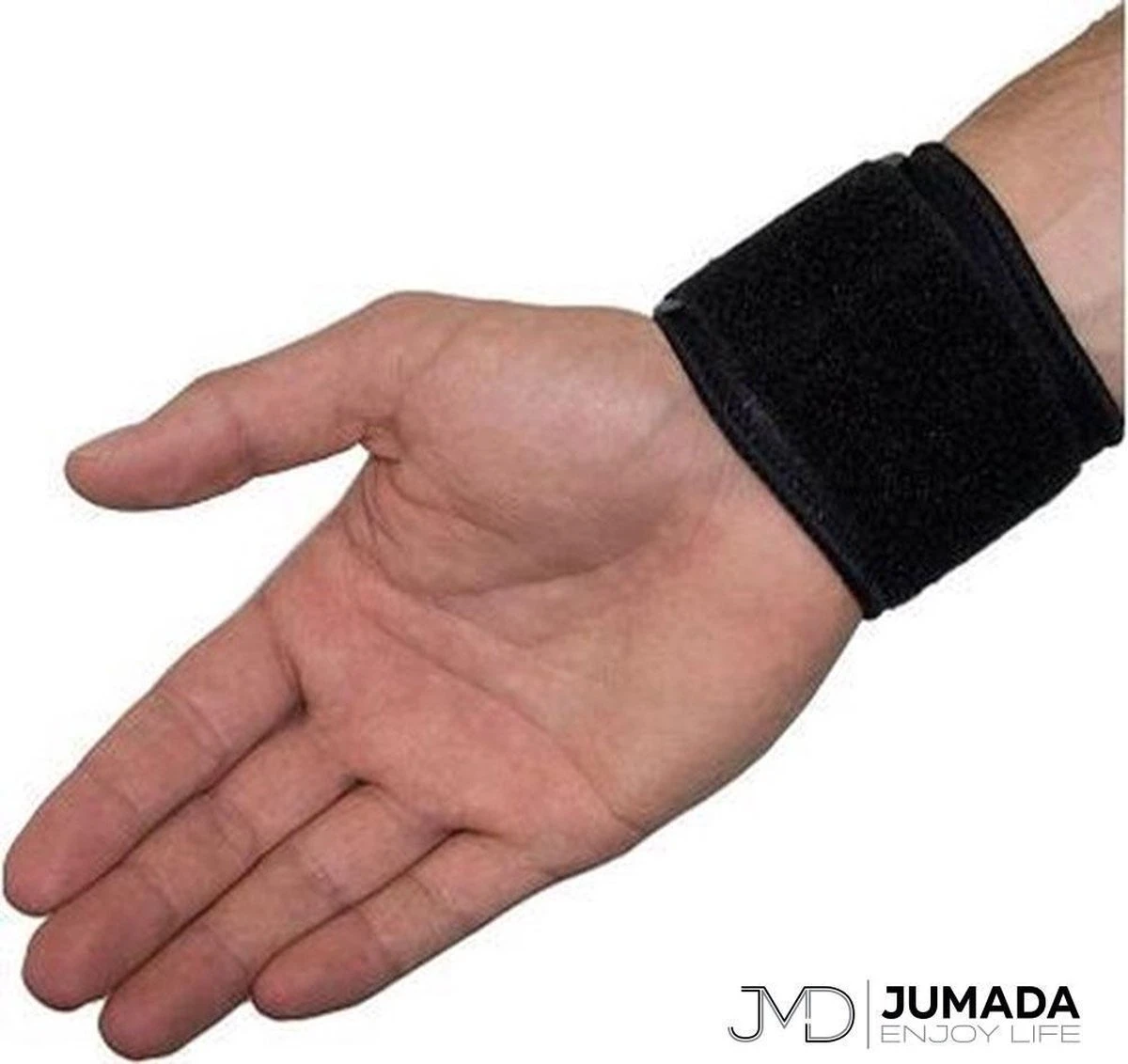 Merkloos Jumada's Verstelbare Polsband - Polsbeschermer - Sportpolsband - Fitness Polsband - Wrist Brace - Unisex - Zwart 6 Merkloos Jumada's Verstelbare Polsband - Polsbeschermer - Sportpolsband - Fitness Polsband - Wrist Brace - Unisex - Zwart - Afbeelding 4