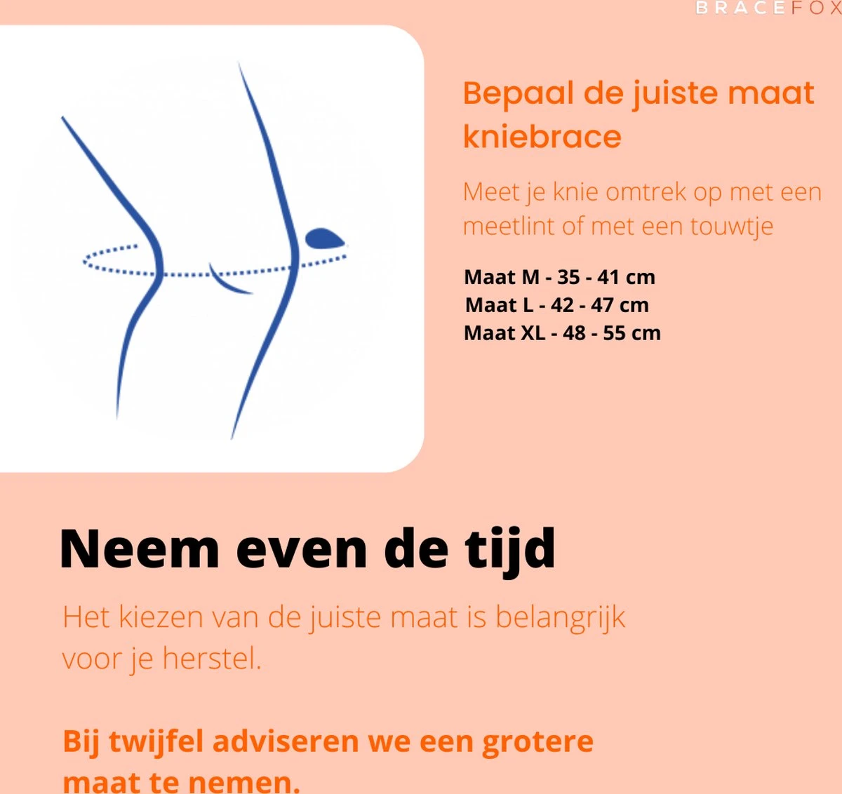 Premium Kniebrace - 'ErgoKnee 3' | Bracefox™ - Maat M - Medium | Knie Bandage Ondersteuning | Heren | Dames | Elastisch 7 Premium Kniebrace - 'ErgoKnee 3' | Bracefox™ - Maat M - Medium | Knie Bandage Ondersteuning | Heren | Dames | Elastisch - Afbeelding 5