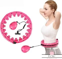 DeSire Fitness Hoelahoep Met Gewicht - Roze - Sport Hoepel Voor Volwassenen En Kinderen - Hula Hoop - Weight Hoop - HoolaHoop -Merkloos Winkel 1200x1132 9