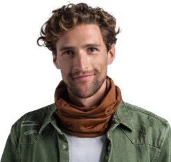 BUFF® Lightweight Merino Wool Solid Pool - Nekwarmer Unisex - One Size -Merkloos Winkel 1200x1135 1