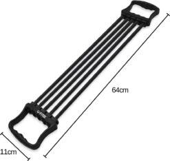 U Fit One® Instelbare Resistance Power Band Tube - 8 To 40kg Chest Expander - Borsttrainer - Armtrainer - Resistance Band - Dumbbells - Ufitone -Merkloos Winkel 1200x1135 11