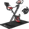 KM-Fit Hometrainer, Fitnessfiets, Opvouwbare Fitnessfiets, Tot 100kg 2 KM-Fit Hometrainer, Fitnessfiets, Opvouwbare Fitnessfiets, Tot 100kg -Merkloos Winkel 1200x1137 44