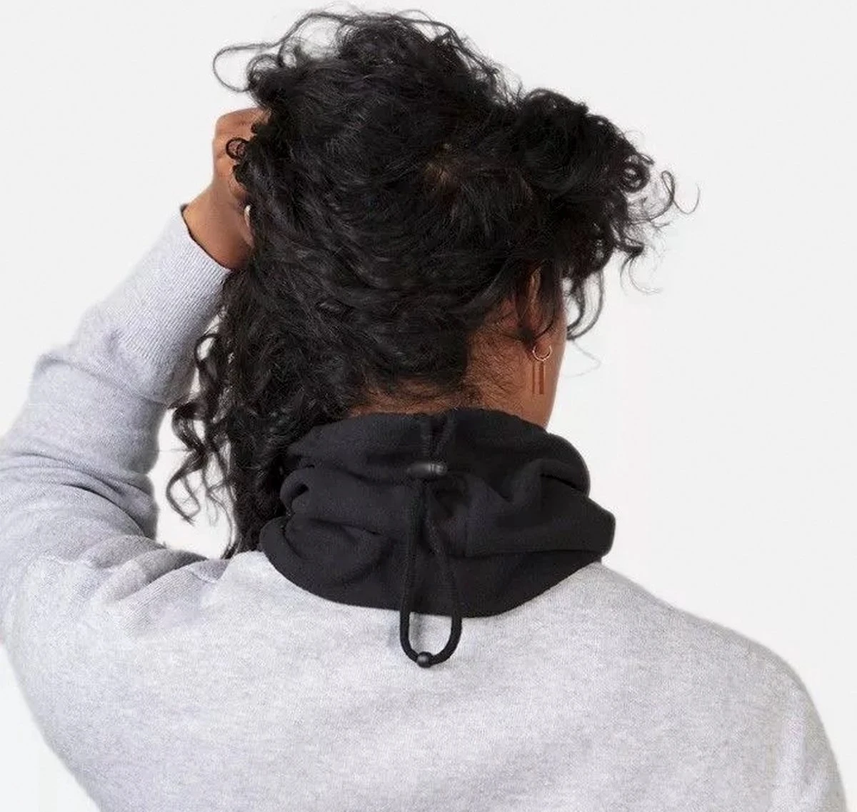 Barts Fleece Col Nekwarmer Unisex - Black - One Size 4 Barts Fleece Col Nekwarmer Unisex - Black - One Size - Afbeelding 2