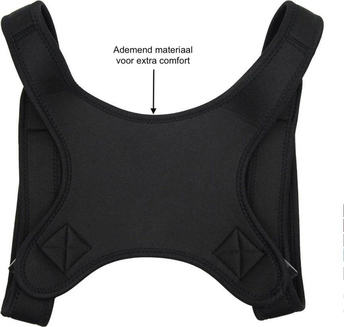 LOUZIR Premium Postuur Corrector RugBrace Houding Correctie Verstelbare 6 LOUZIR Premium Postuur Corrector RugBrace Houding Correctie Verstelbare - Afbeelding 4