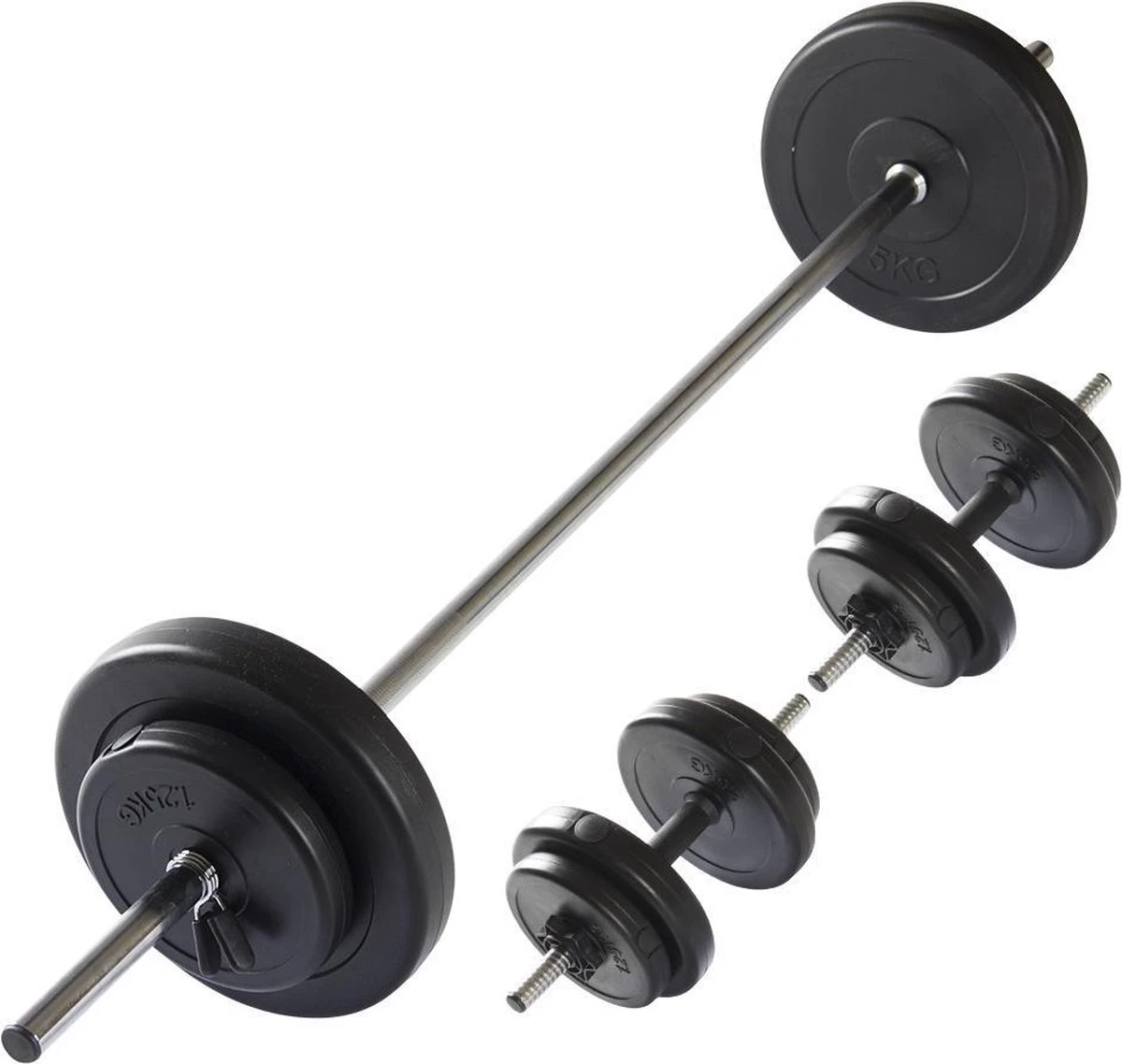 VirtuFit Verstelbare Halterset - Dumbbellset - 30,5 Kg - Zwart 3 VirtuFit Verstelbare Halterset - Dumbbellset - 30,5 Kg - Zwart