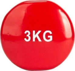 VirtuFit Vinyl Dumbbell Pro - Gewichten - Fitness - 3 Kg - Rood - Halter - Fitness -Merkloos Winkel 1200x1140 9