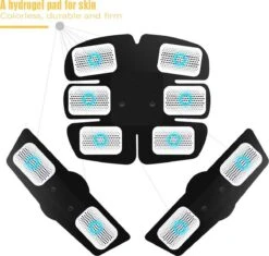 EMS-Elektrische Buikspieren, Armen En Benen Trainer - Unisex - Zwart -Merkloos Winkel 1200x1141 13