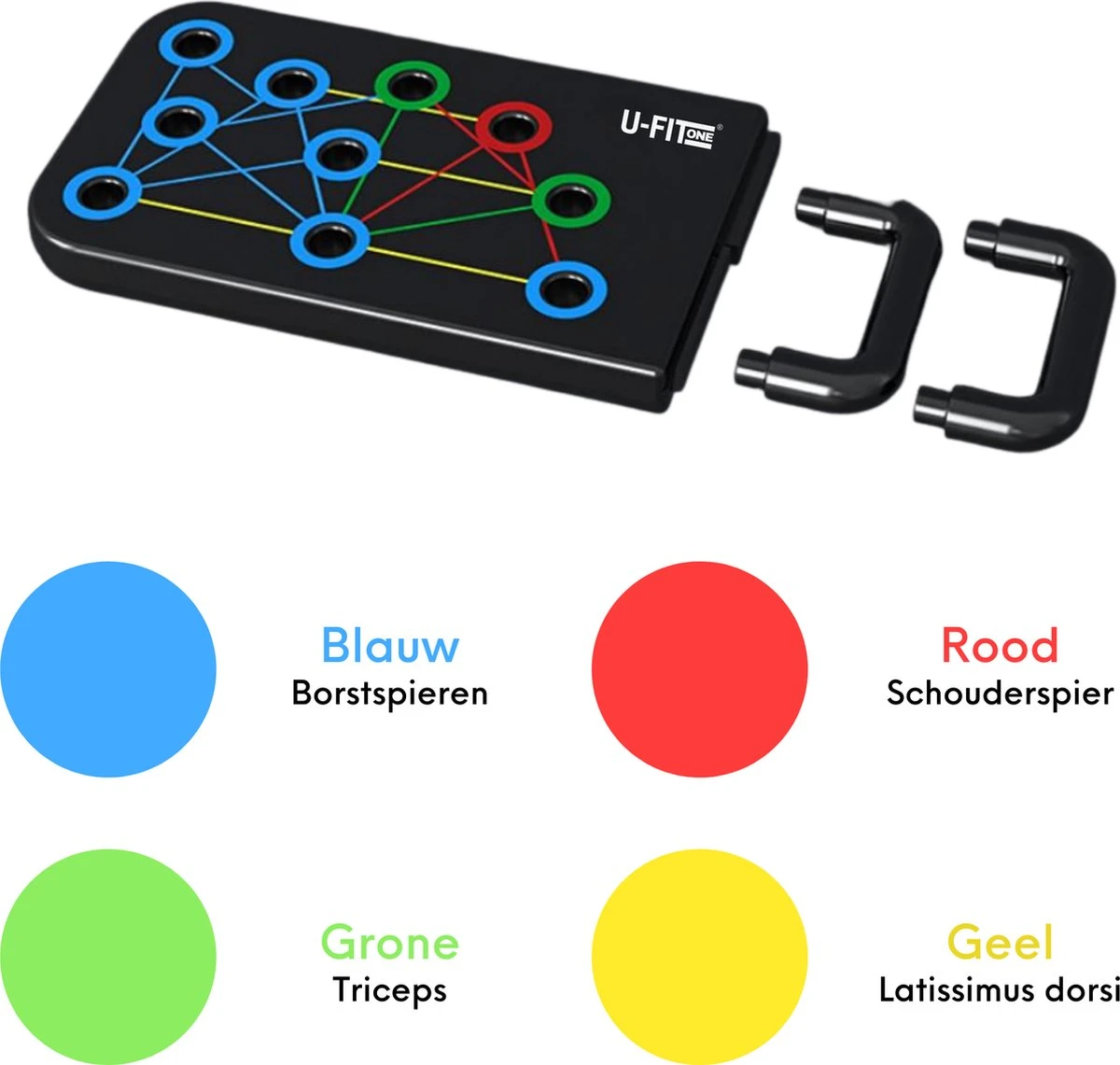 U Fit One® Push Up Bord - Push Up Bars - Push Up Grips - Opdruksteunen - Push Up Bar - Opdruk Bord - Opdruk Steunen - Opdrukken - Fitness - Crossfit - Ufitone 11 U Fit One® Push Up Bord - Push Up Bars - Push Up Grips - Opdruksteunen - Push Up Bar - Opdruk Bord - Opdruk Steunen - Opdrukken - Fitness - Crossfit - Ufitone - Afbeelding 9