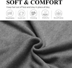 LIXIN Set 3 Stuks Vouwen Haarbanden - Dames Haarbanden - Kleur 3 - Hoofdband Dames - Volwassenen - Elastisch Antislip - Yoga - Hardlopen - Haaraccessoires 15 LIXIN Set 3 Stuks Vouwen Haarbanden - Dames Haarbanden - Kleur 3 - Hoofdband Dames - Volwassenen - Elastisch Antislip - Yoga - Hardlopen - Haaraccessoires -Merkloos Winkel 1200x1141 22