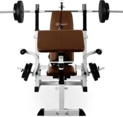 Klarfit KS02 Krachtstation - Halterbank - Trainingsbank - Bankdrukken - Curl-Pult / Halterhouder / Been-curler / Butterfly / Katrol -Merkloos Winkel 1200x1141 4