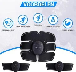 Zeitveldsales® - Buikspiertrainer - Afvallen - INCLUSIEF GRATIS BATTERIJEN - 2022 - Fitness - Ab Trainer - Ems - Sixpack -Merkloos Winkel 1200x1141 6