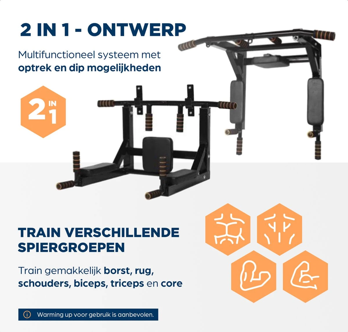 SOUTHWALL Fitness Station – 2-in-1 Pull Up Station En Dip Station Voor Thuis Sporten – Optrekstang Fitness Wandmontage – Dip Bars – Chin Up Bar – Home Gym – Pull Up Bar Muurmontage – Krachttraining – Power Tower – 150kg Draagkracht – Zwart/Rood 9 SOUTHWALL Fitness Station – 2-in-1 Pull Up Station En Dip Station Voor Thuis Sporten – Optrekstang Fitness Wandmontage – Dip Bars – Chin Up Bar – Home Gym – Pull Up Bar Muurmontage – Krachttraining – Power Tower – 150kg Draagkracht – Zwart/Rood - Afbeelding 7