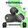 SOUTHWALL Dumbbells Set Verstelbaar Met Halterstang Tot 40kg – Verstelbare Halterset – Fitness Stang – Fitness Gewichten Set – Professionele 2-in-1 Dumbbellset – Home Gym – Krachttraining – Gebruiksvriendelijk – Multifunctioneel – Dumbell Set 40 Kg 2 SOUTHWALL Dumbbells Set Verstelbaar Met Halterstang Tot 40kg – Verstelbare Halterset – Fitness Stang – Fitness Gewichten Set – Professionele 2-in-1 Dumbbellset – Home Gym – Krachttraining – Gebruiksvriendelijk – Multifunctioneel – Dumbell Set 40 Kg -Merkloos Winkel 1200x1142 5