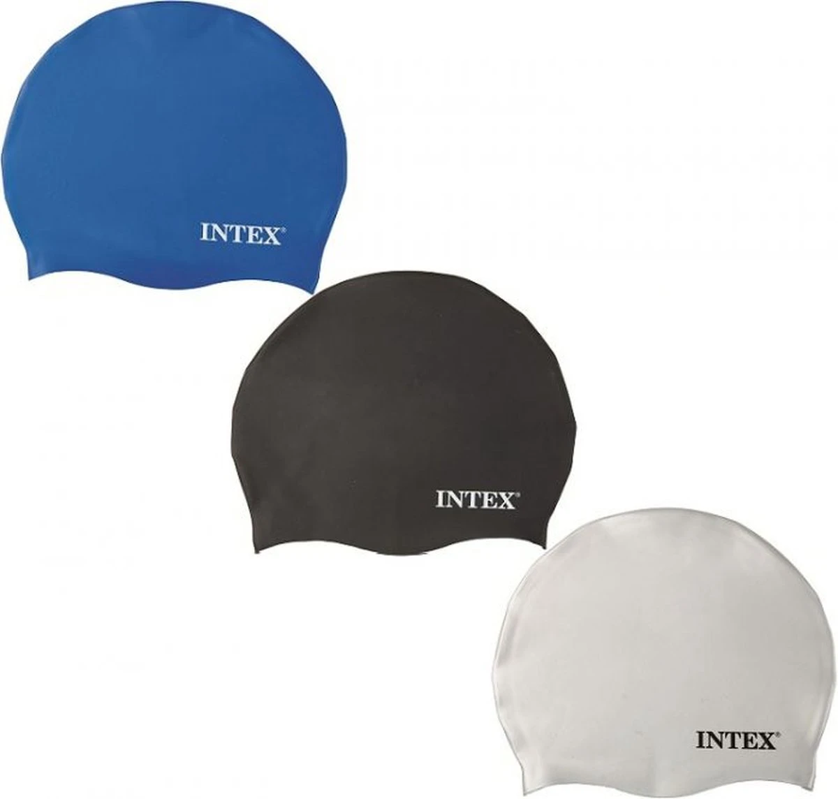Intex Siliconen Zwemcap 4 Intex Siliconen Zwemcap - Afbeelding 2