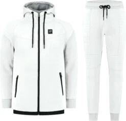 Paulo Vici Joggingpak -Trainingspak Heren - Tracksuit - Wit