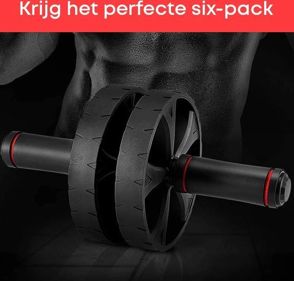 YUGN Vitality DOUBLE Ab Wheel Ab Roller Buikspierwiel - Trainingswiel Om Buikspieren En Core Te Versterken - Inclusief Kniematje En Handleiding - Cadeau Tip 15 YUGN Vitality DOUBLE Ab Wheel Ab Roller Buikspierwiel - Trainingswiel Om Buikspieren En Core Te Versterken - Inclusief Kniematje En Handleiding - Cadeau Tip - Afbeelding 13