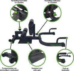 Tunturi WT20 Sissy Squat Station - Alternatief Voor Squat Rack - Squat Apparaat -Merkloos Winkel 1200x1148 27