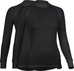 Avento Thermoshirt Lange Mouw Vrouwen - 2-Pack - Zwart - Maat 42 -Merkloos Winkel 1200x1150 4